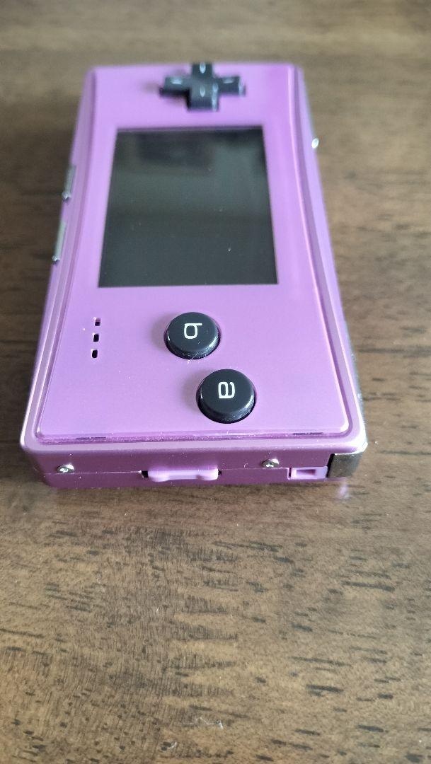 GAME BOY MICRO Purple Game Boy Micro with Box and Software Set in Excellent Condition
