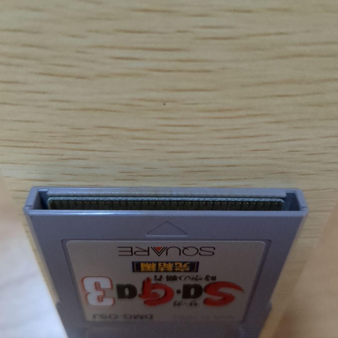 Game Boy Used Cartridge The Final Fantasy Saga 3 Box Manual Included
