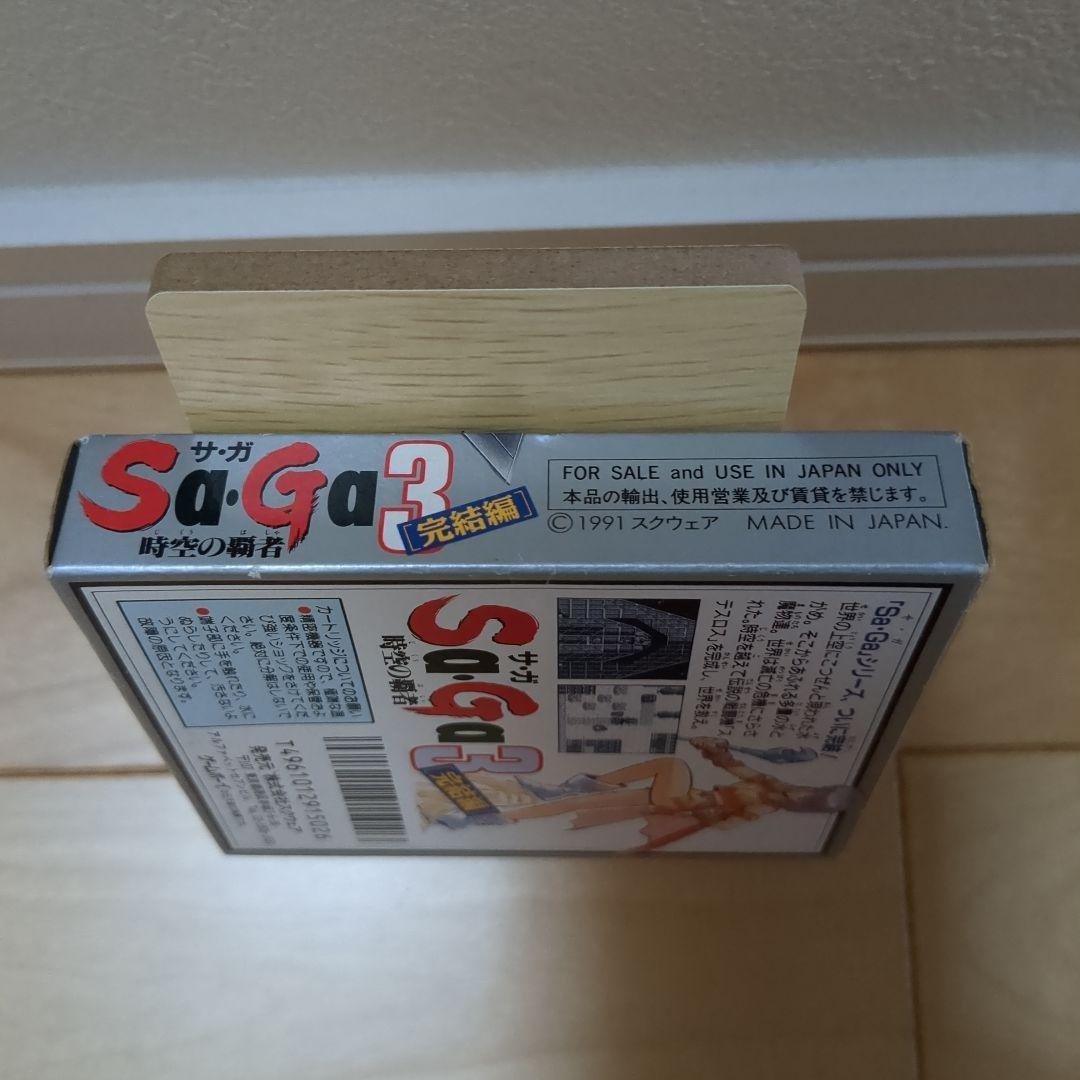 Game Boy Used Cartridge The Final Fantasy Saga 3 Box Manual Included