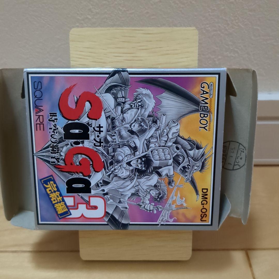 Game Boy Used Cartridge The Final Fantasy Saga 3 Box Manual Included