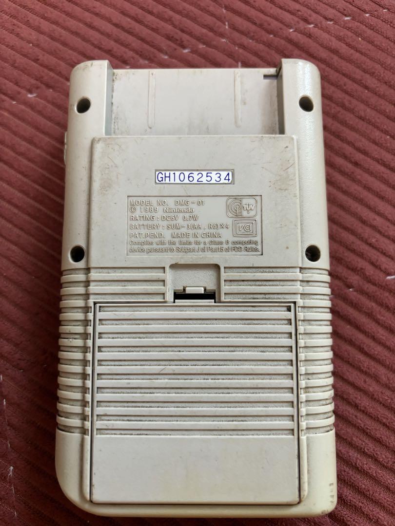 Nintendo Game Boy Initial Model First Generation Working Machine Grey