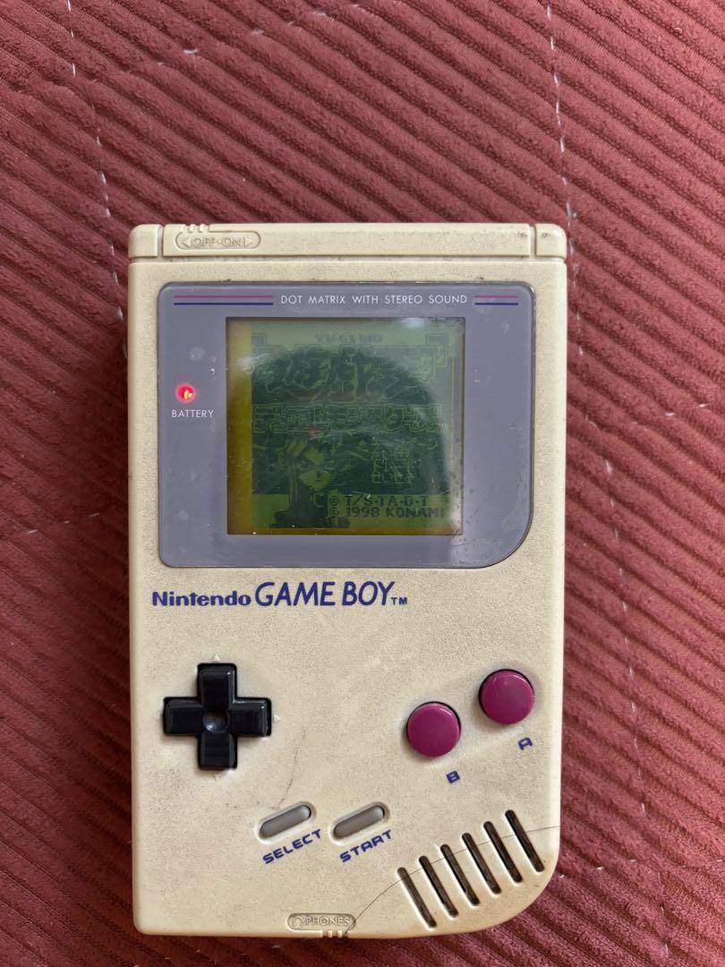 Nintendo Game Boy Initial Model First Generation Working Machine Grey