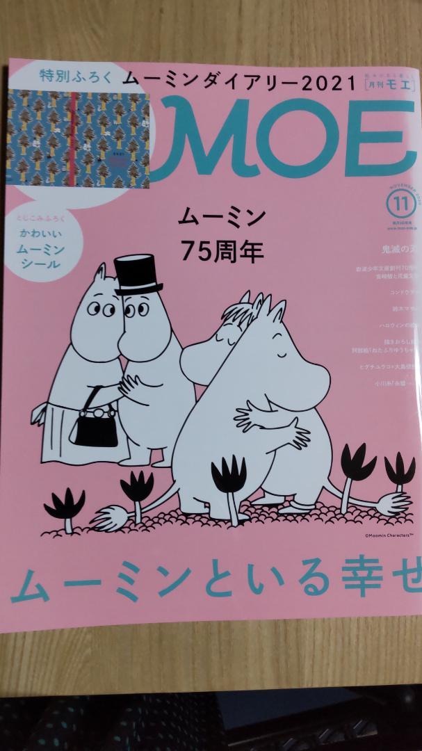 Moomin Diary 2020 November Issue MOE