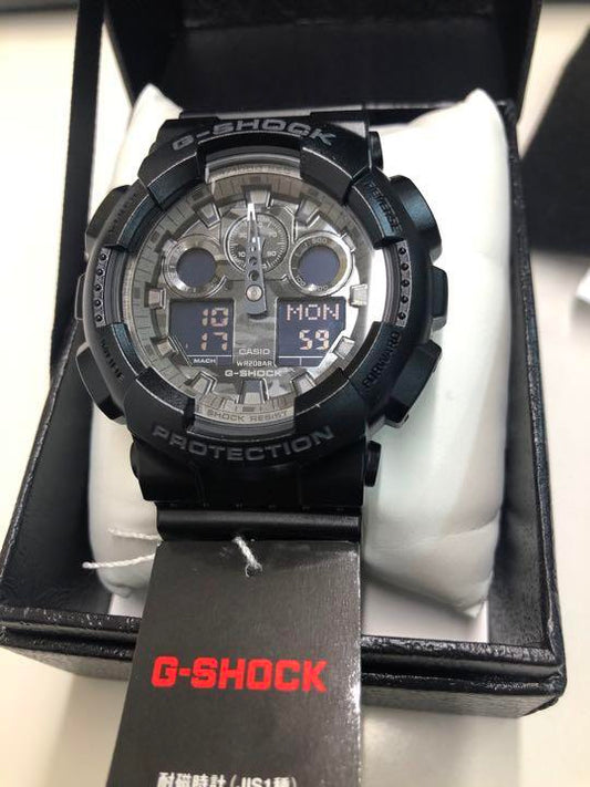 [Casio] Analog Watch [Domestic Genuine Product] GA-100CF-1AJF Black
