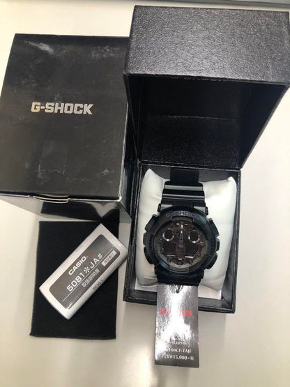 [Casio] Analog Watch [Domestic Genuine Product] GA-100CF-1AJF Black