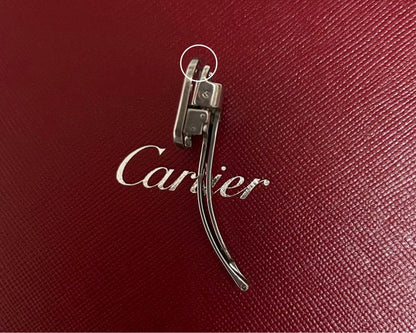 Cartier D-Buckle 18mm Official Cartier Silver Men's Watch