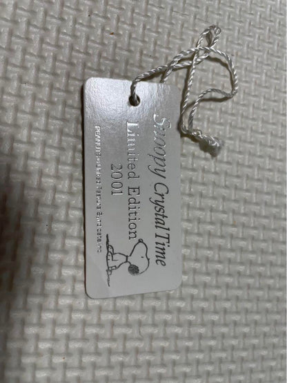 SNOOPY Crystal Time Limited Edition 2001