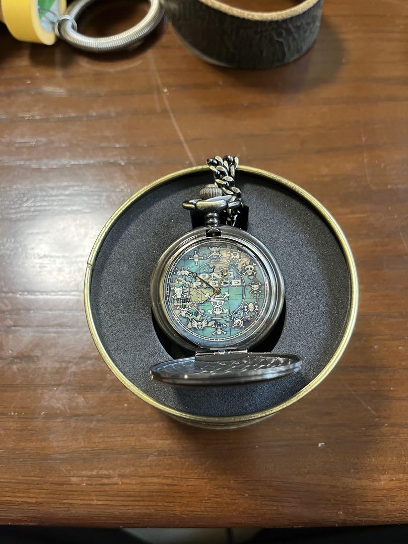 New Unworn One Piece Watch Pocket Watch Gold Can Case
