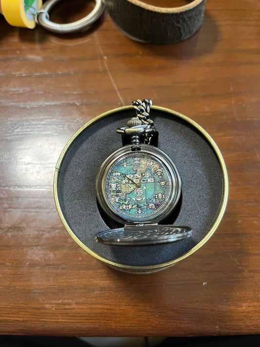 New Unworn One Piece Watch Pocket Watch Gold Can Case