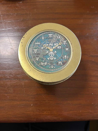 New Unworn One Piece Watch Pocket Watch Gold Can Case