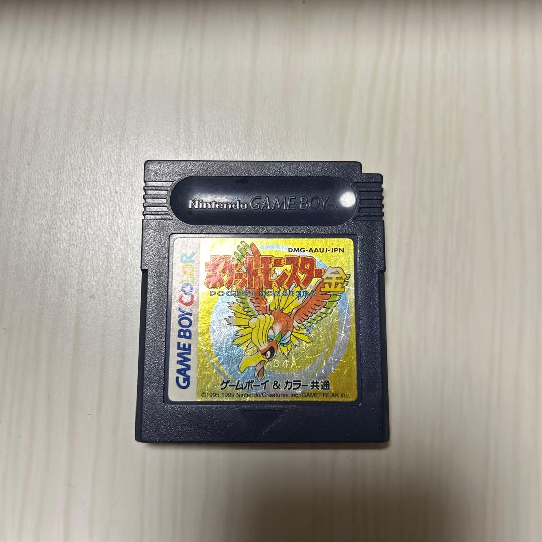 Pokémon Gold Game Boy Game