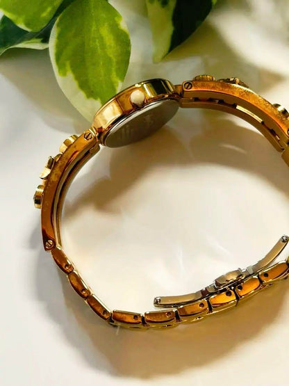 Angel Heart Gold Watch Star Heart Stone