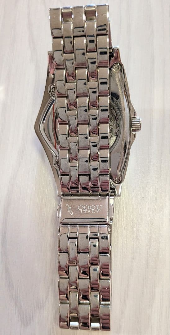 [High-Quality] COGUITALY Skeleton Triangle Model Automatic Winding Watch