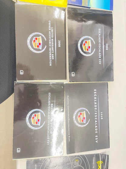 2008 Escalade/ESV Owner's Manual Set