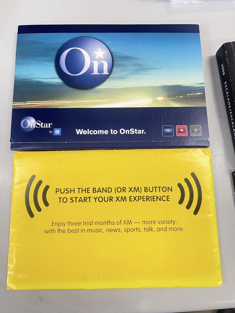 2008 Escalade/ESV Owner's Manual Set