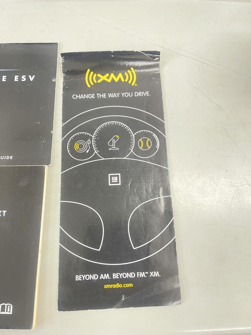 2008 Escalade/ESV Owner's Manual Set