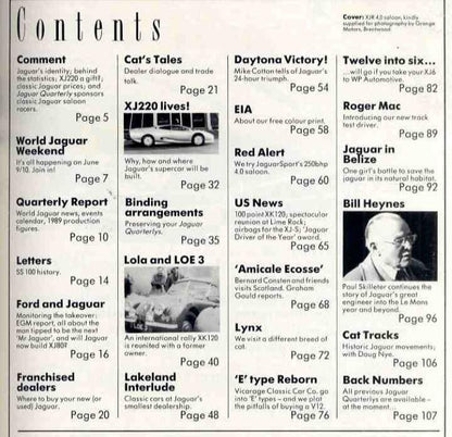 AGUAR Quarterly (UK Magazine) 90.4