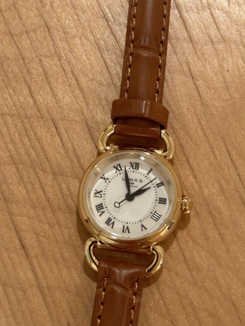 LINKS London Leather Watch Hand-Wound Brown (Ladies)