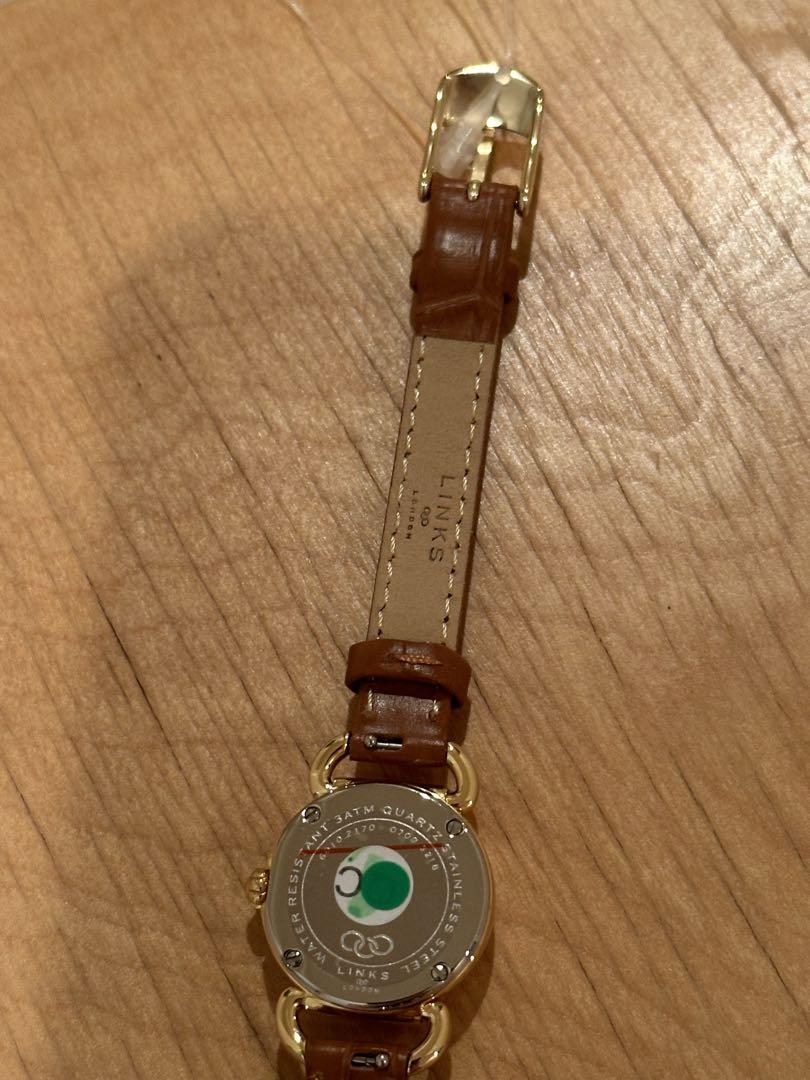 LINKS London Leather Watch Hand-Wound Brown (Ladies)