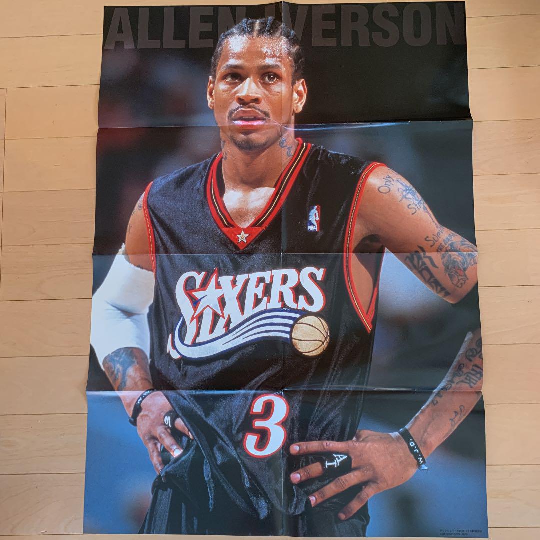 Allen Iverson Dunk Shot & Poster & Card
