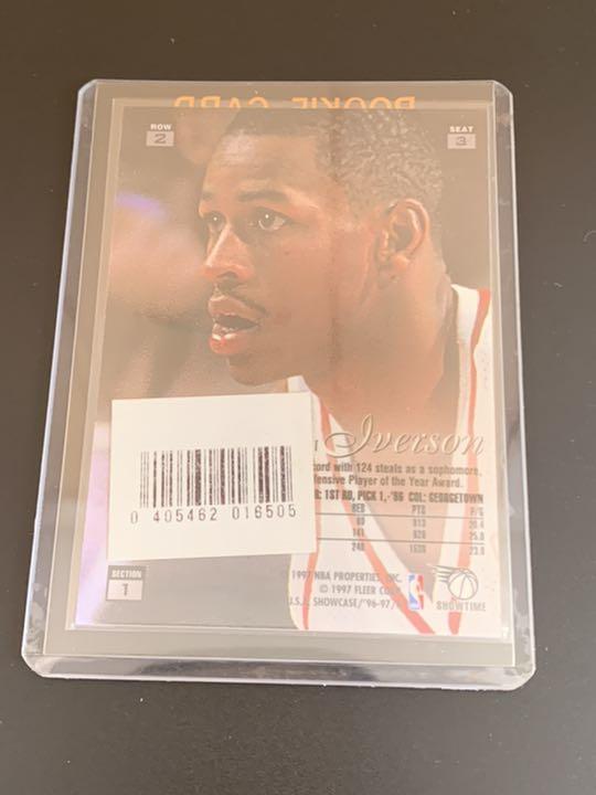 Allen Iverson Dunk Shot & Poster & Card