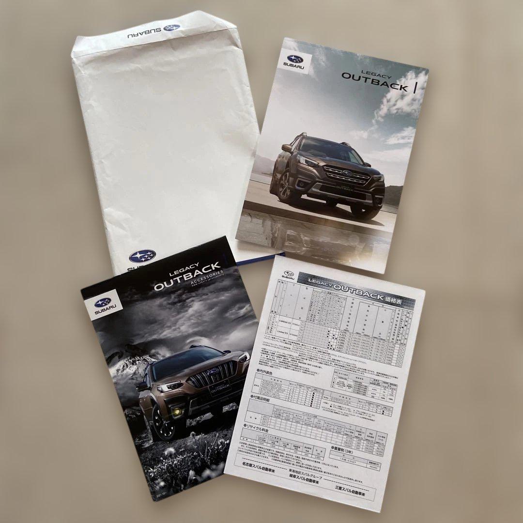 SUBARU LEGACY OUTBACK Catalog (Backup 2) Outback