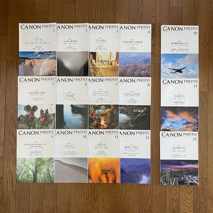 Monthly Magazine Canon Photo Circle 2020 January to December / 2019 October to December