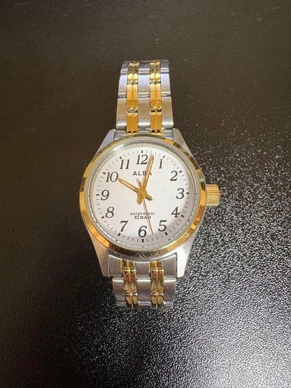 ALBA Automatic Winding Watch White Dial 10BAR Water-Resistant