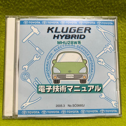 Toyota Kluger Hybrid Electronic Technology Manual