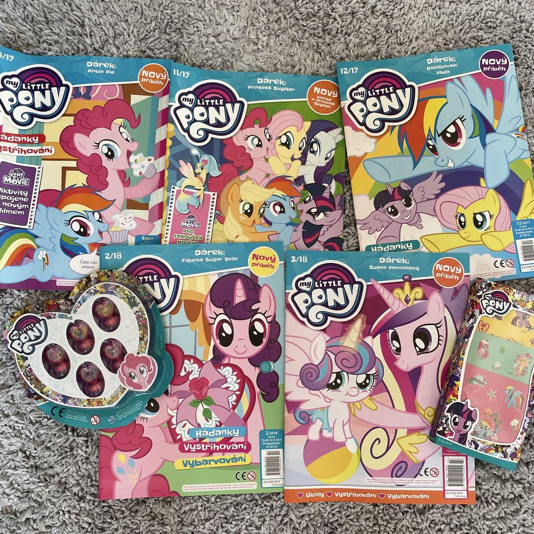 My Little Pony Magazine and Bonus Set Czech