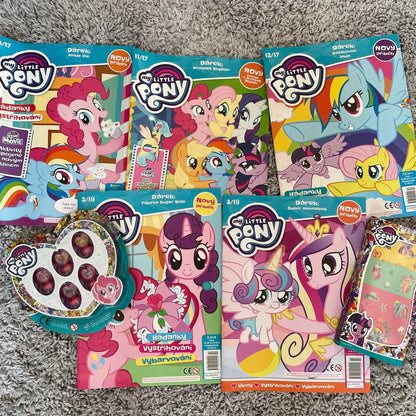 My Little Pony Magazine and Bonus Set Czech