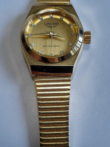 LONG BIRD Gold Winding Watch