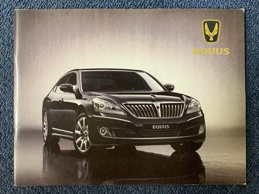 [South Korean Car Catalog] Hyundai EQUUS EQ900 (2009.3)