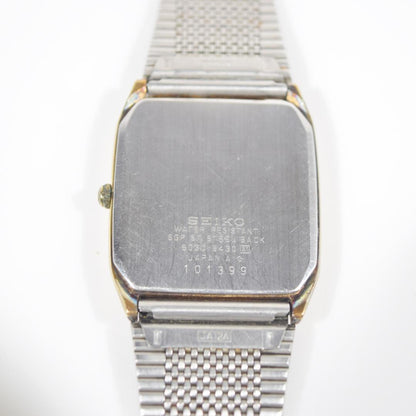 Vintage Seiko Men's Wristwatch by Seiko 6030-5430 new battery