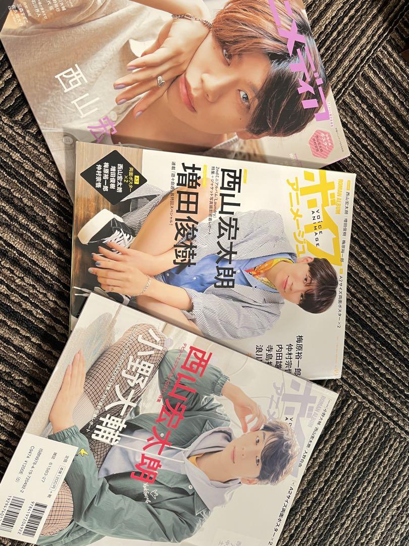 Tetsuro Nishiyama Voice Anime, Voice Media