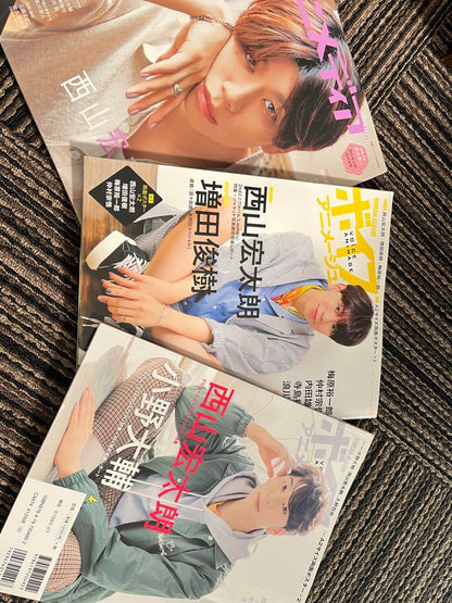 Tetsuro Nishiyama Voice Anime, Voice Media