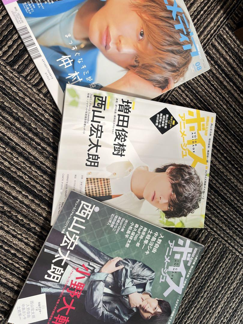 Tetsuro Nishiyama Voice Anime, Voice Media