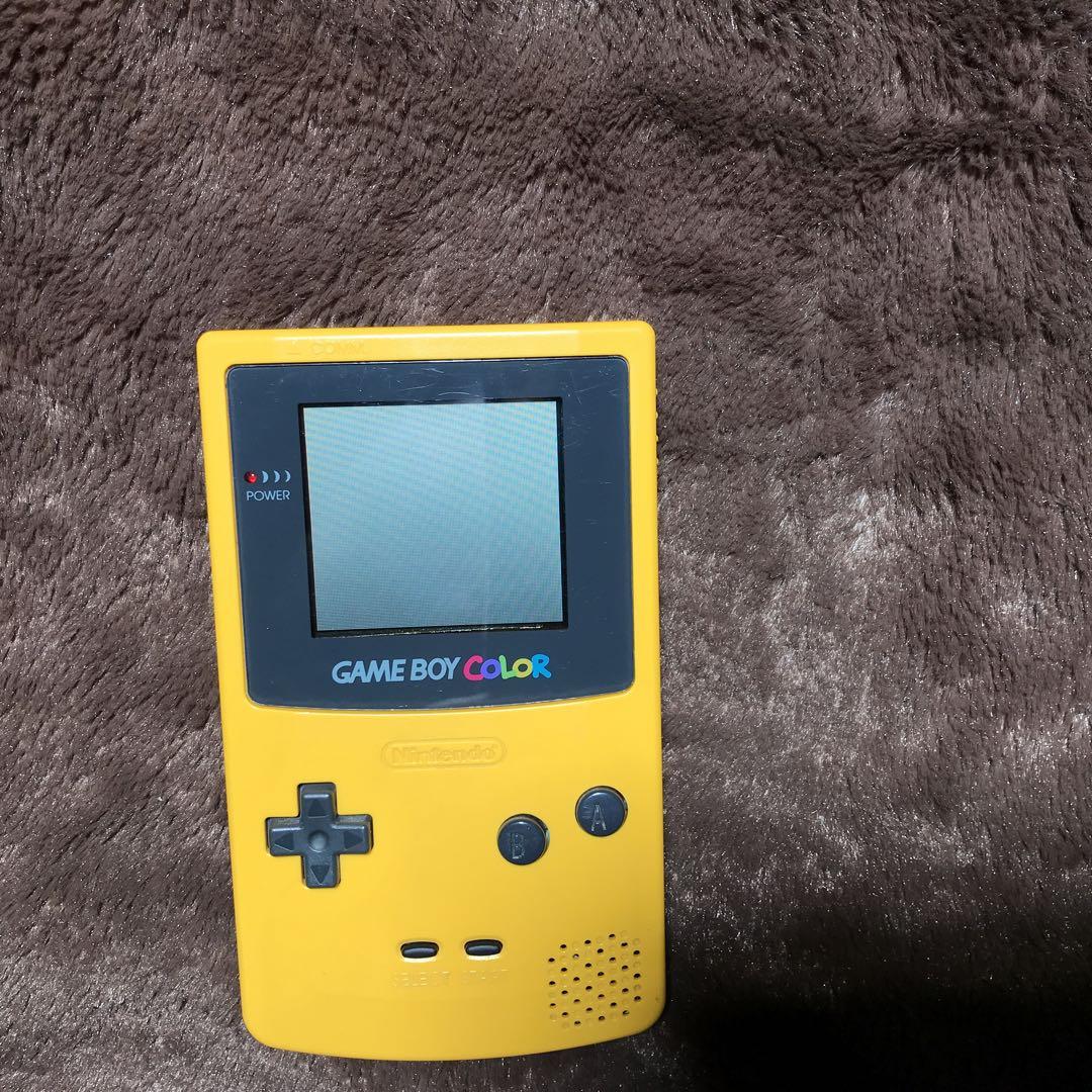 Nintendo Game Boy Color Yellow   Good Condition Glass Screen Lens, Polarizing Plate Replacement