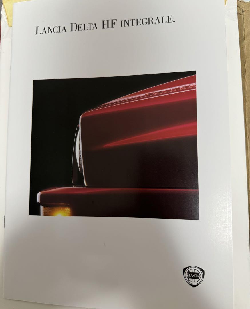 Lancia Delta HF Integrale 1995 Catalog New Rare Item