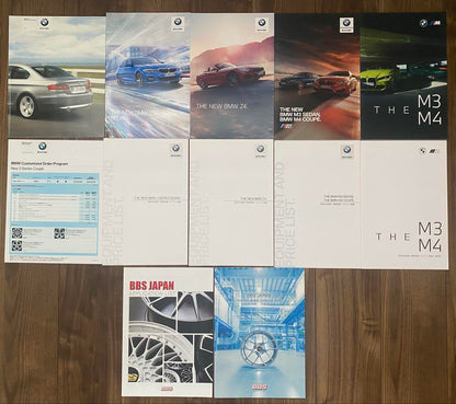 BMW M3 M4 Catalog Set