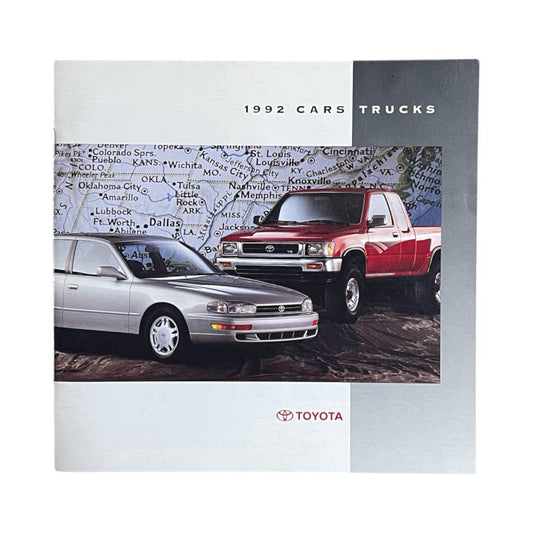 1992 US TOYOTA Brochure