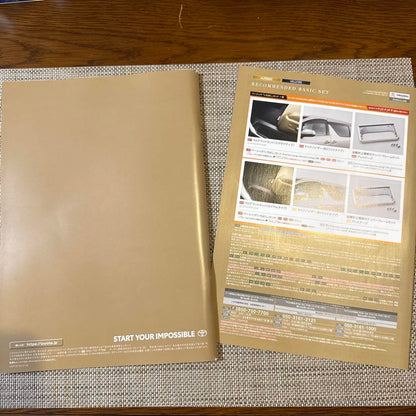ALPHARD VELLFIRE Catalog and Manual Set