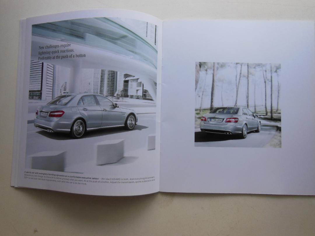 Mercedes-Benz E63 Catalogue [Rare Item] [#354]