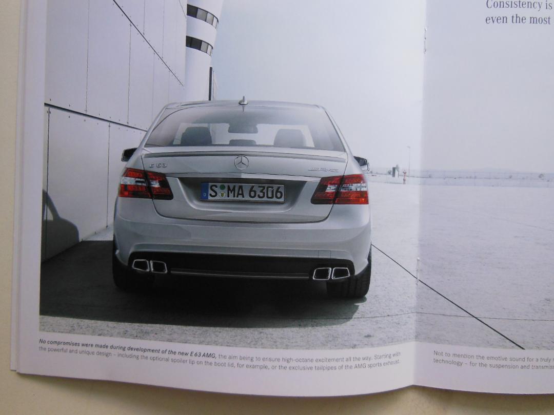 Mercedes-Benz E63 Catalogue [Rare Item] [#354]