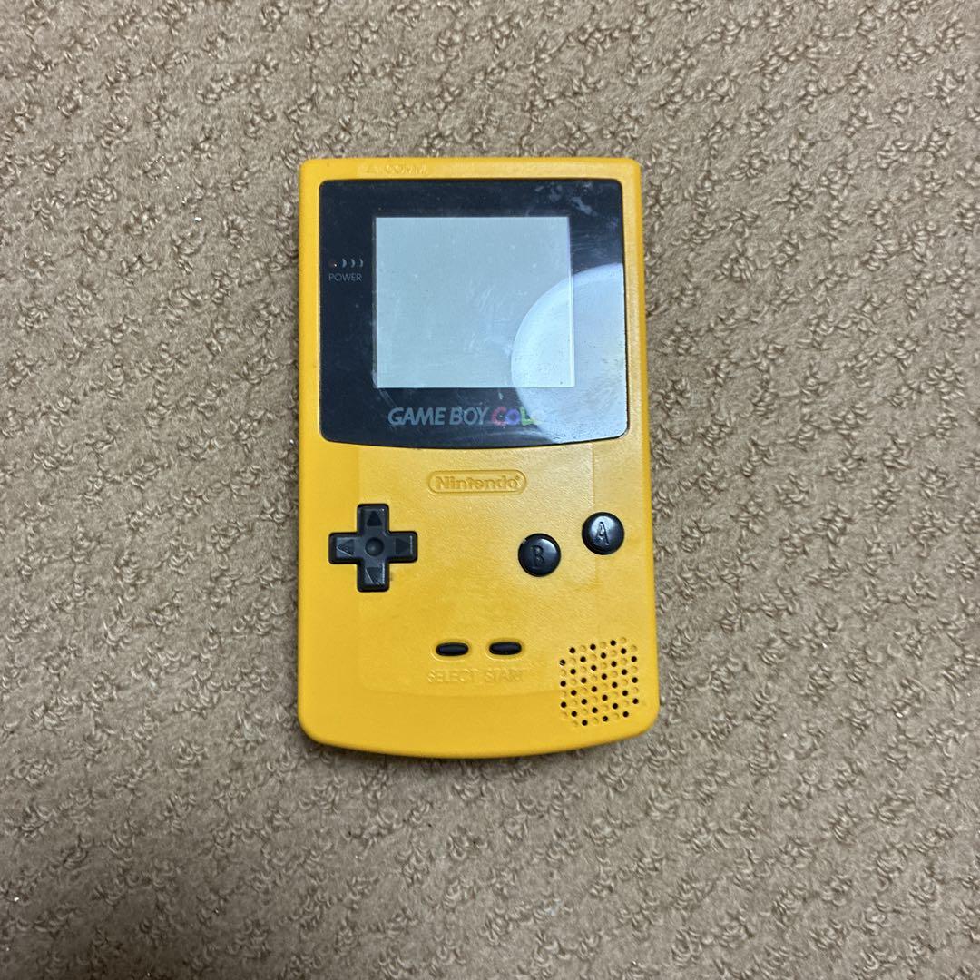 Game Boy Color Yellow Console Puyo Set