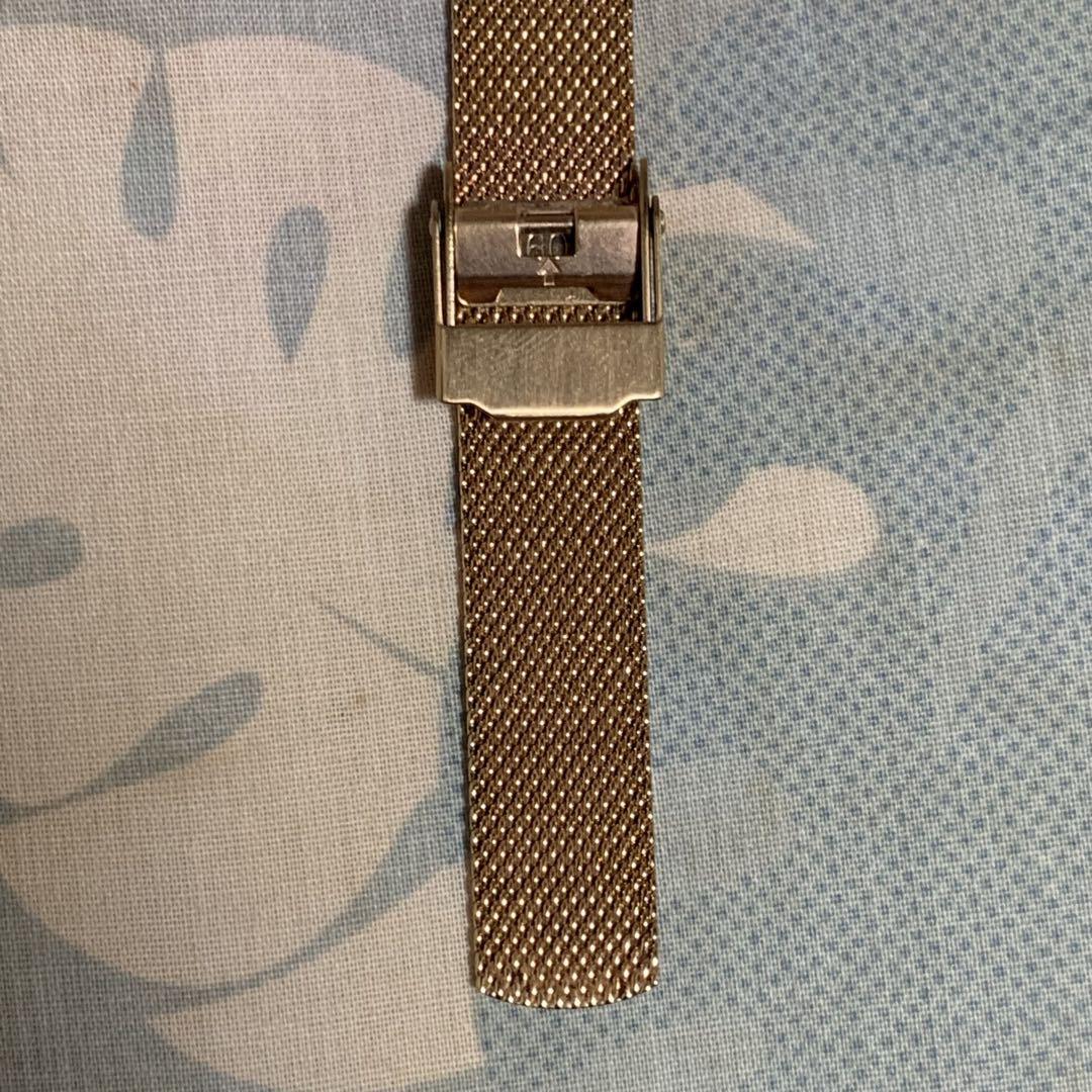 OLIVIA BURTON Bee Design Floral Watch Pink Gold