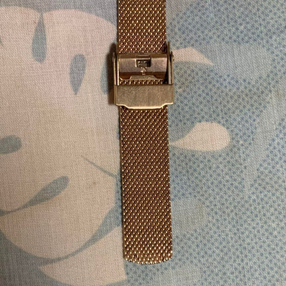 OLIVIA BURTON Bee Design Floral Watch Pink Gold