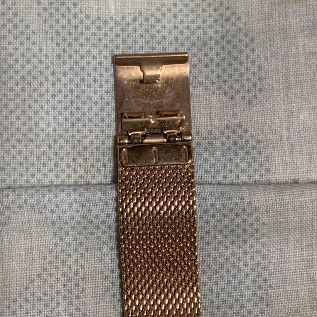 OLIVIA BURTON Bee Design Floral Watch Pink Gold