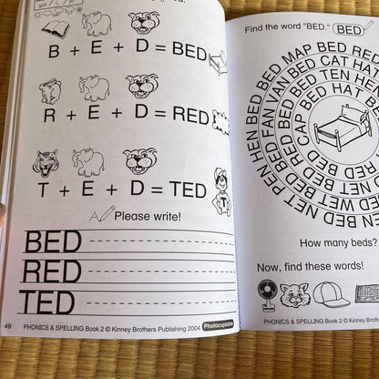 PHONICS & SPELLING, Book 2 Peter rabbit