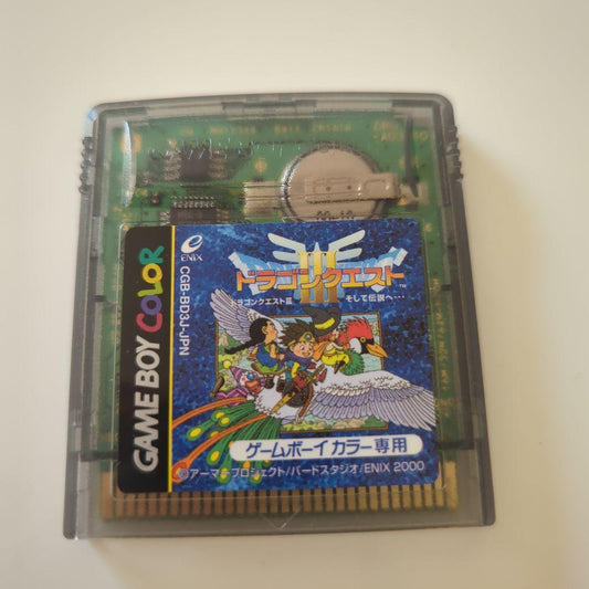 Game Boy Color Software Dragon Quest III